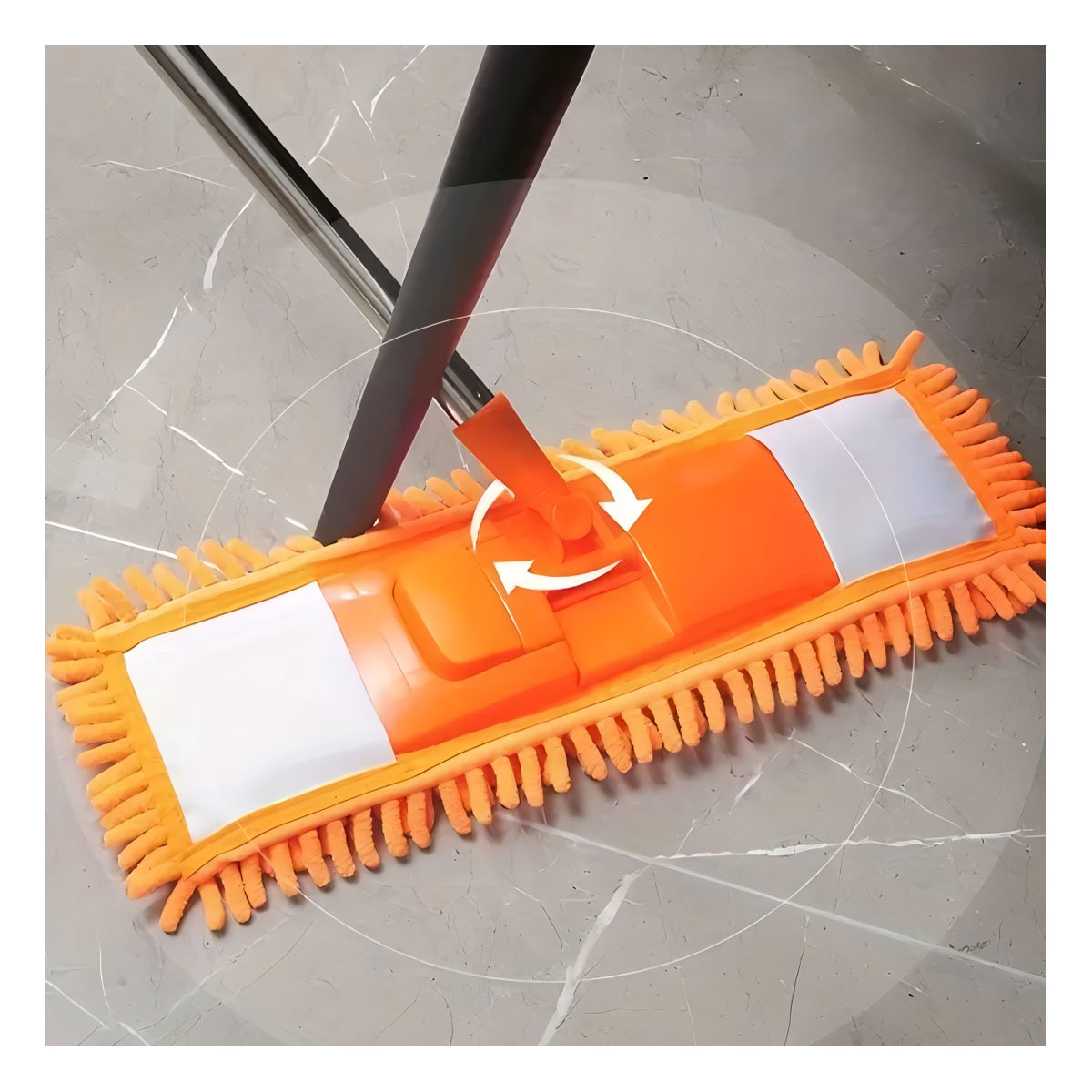 PACK4 TOALLA RECTANGULAR DE MICROFIBRA NARANJA SUAVE Y RESISTENTE PARA PISOS Y+REGALO STICKER - 5