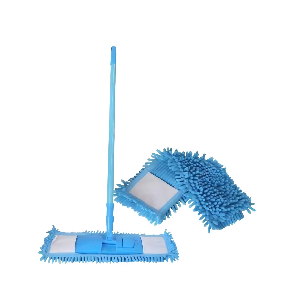 PACK6 TELA RECTANGULAR DE MICROFIBRA CELESTE PARA LIMPIEZA DEL HOGAR DIARIO YREGALO STICKER - 2