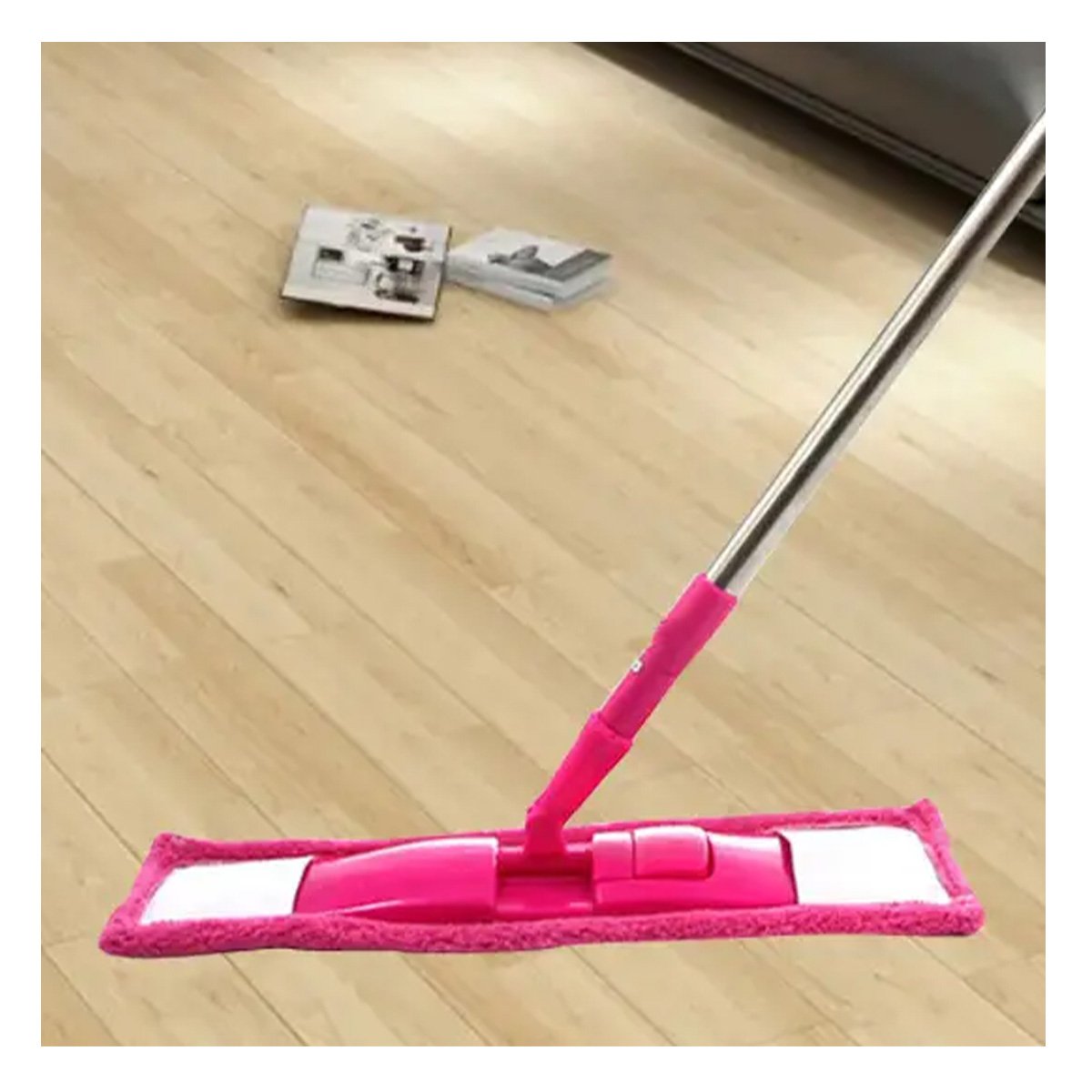 PACK6 TOALLA RECTANGULAR DE MICROFIBRA FUCSIA PRACTICO LIMPIEZA GENERAL Y+PAPEL REGALO - 2