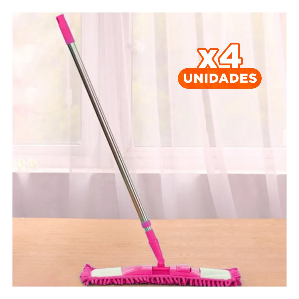 PACK4 TOALLA RECTANGULAR DE MICROFIBRA FUCSIA PARA LIMPIEZA DEL HOGAR DIARIO - 1