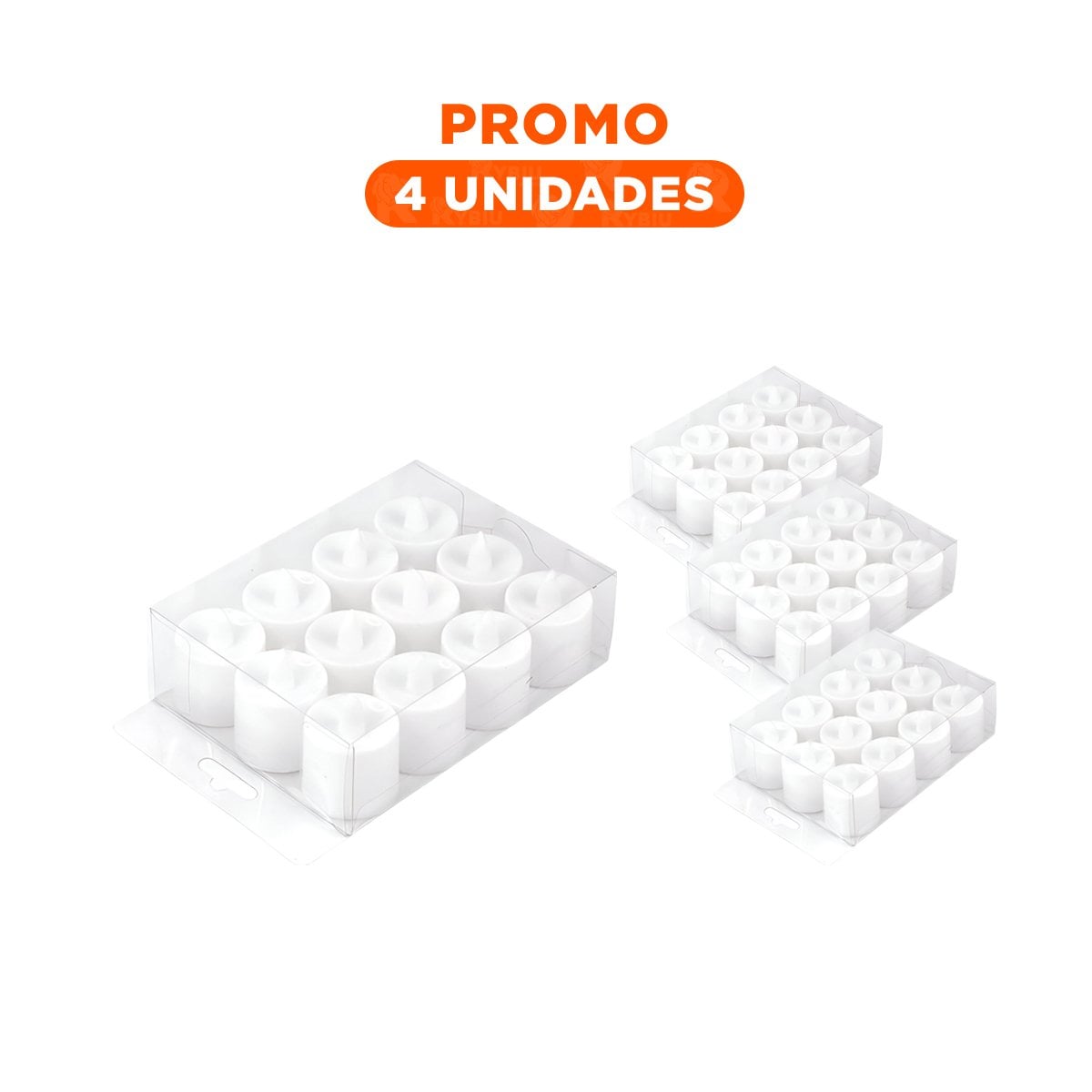 PACK4 LUCES AMBIENTALES LED PARA USO INTERIOR CON ESTILO CLASICO Y+REGALO STICKER - 1