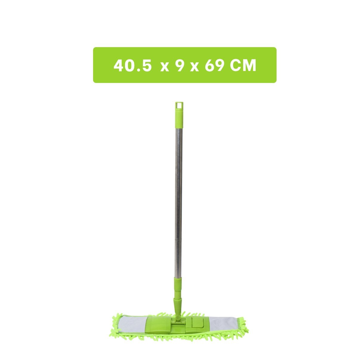 MOPA RECTANGULAR DE MICROFIBRA VERDE PRACTICO PARA LIMPIEZA GENERAL YSTICKY - 4