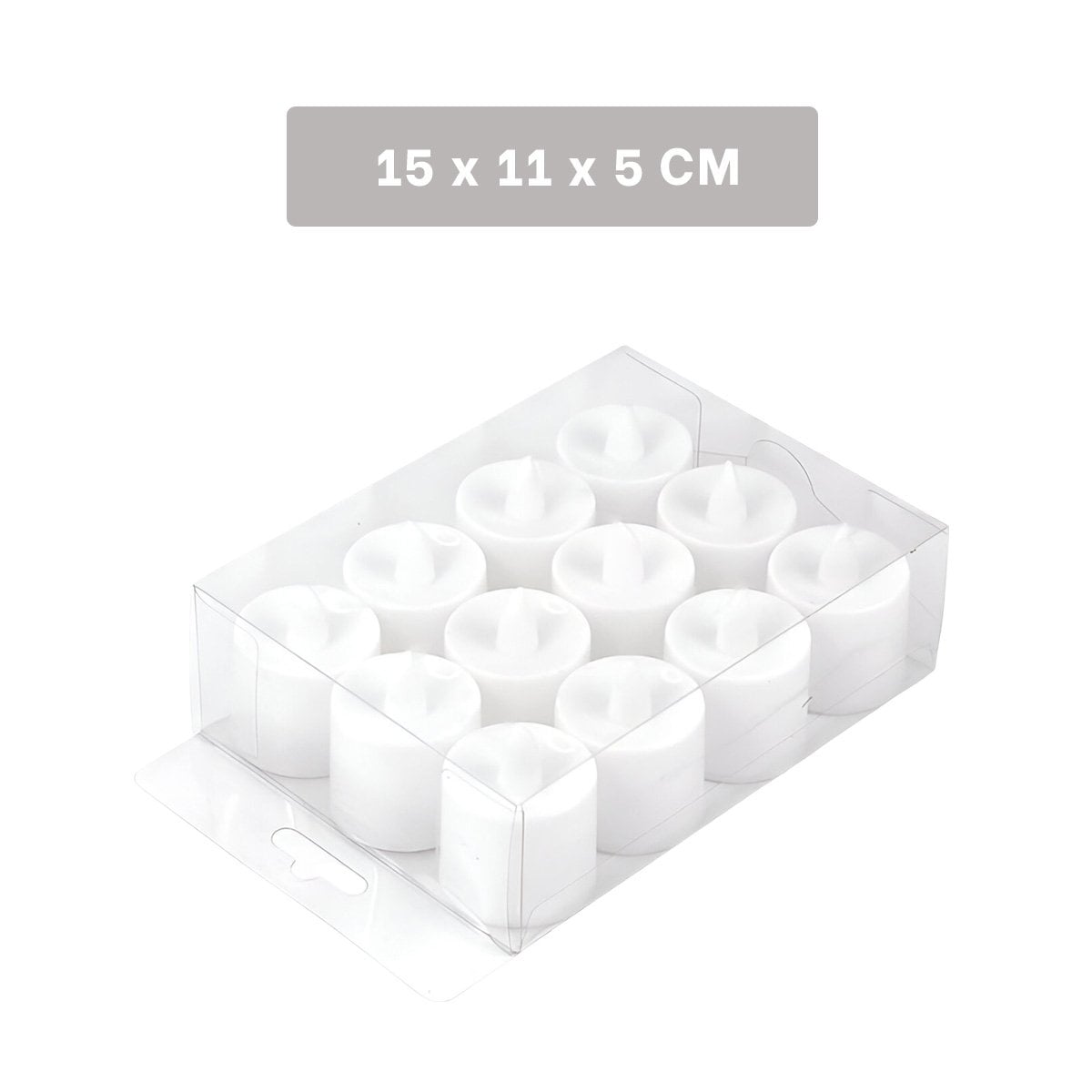 VELONES LED PARA DECORACION DE SALA CON LUZ CALIDA Y AMBIENTE RELAJANTE - 4