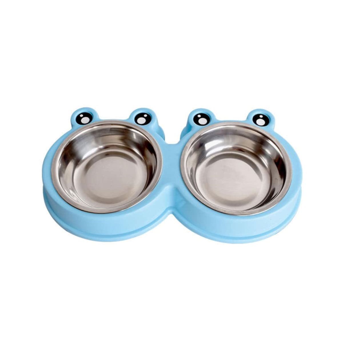 PACK6 SOPORTE DOBLE DESMONTABLE RANA PARA PERRO Y GATO EN CASA Y+REGALO STICKER - 2
