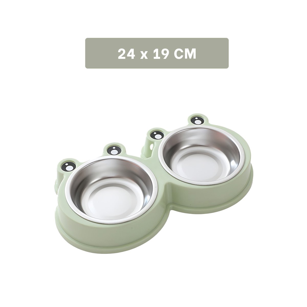 PACK4 EQUIPO DOBLE DESMONTABLE RANA PARA MASCOTA PRACTICO - 4