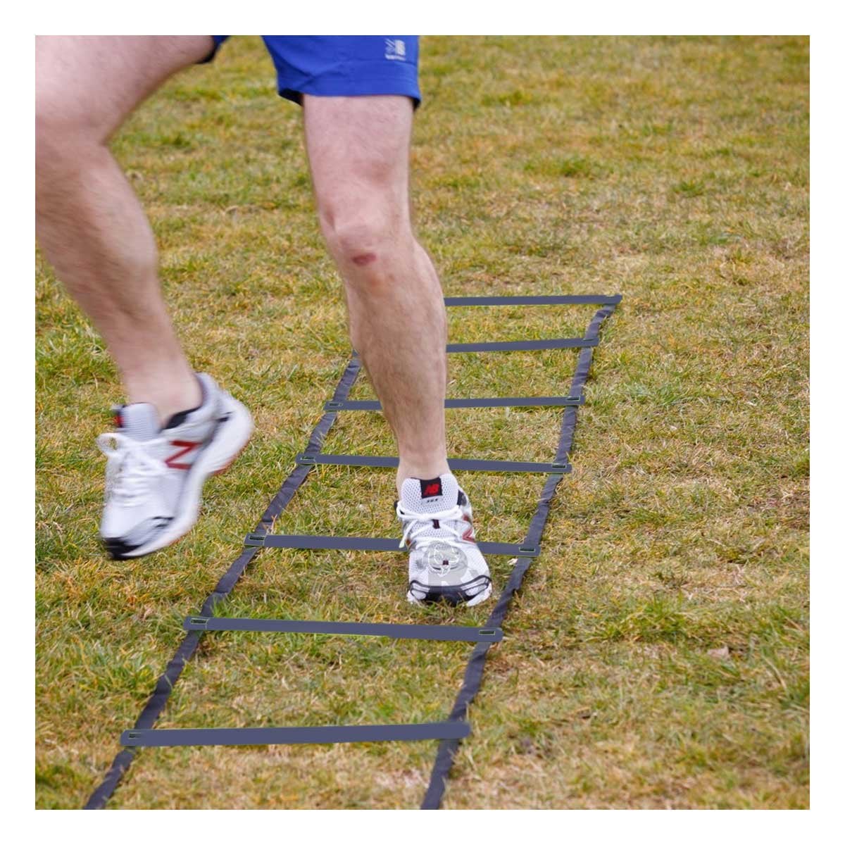 PACK4 BASE DEPORTIVA CON PESO 10 PASOS NEGRO PARA EJERCICIOS DIARIOS Y+PAPEL REGALO - 5