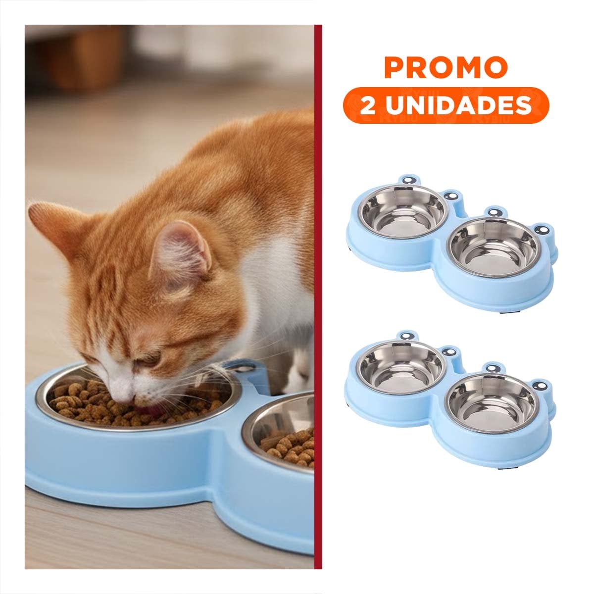 PACK2 COMPLEMENTO DOBLE DESMONTABLE RANA PARA PERRO Y GATO FUNCIONAL - 1
