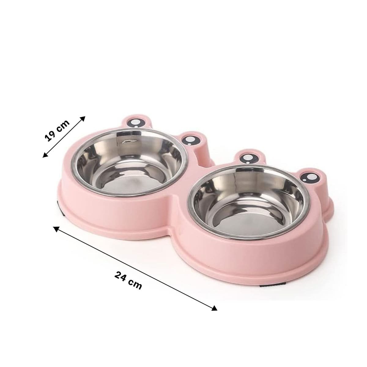 PACK6 BASE ESTABLE RANA ROSADO PASTEL DOBLE DESMONTABLE Y+PAPEL REGALO - 4