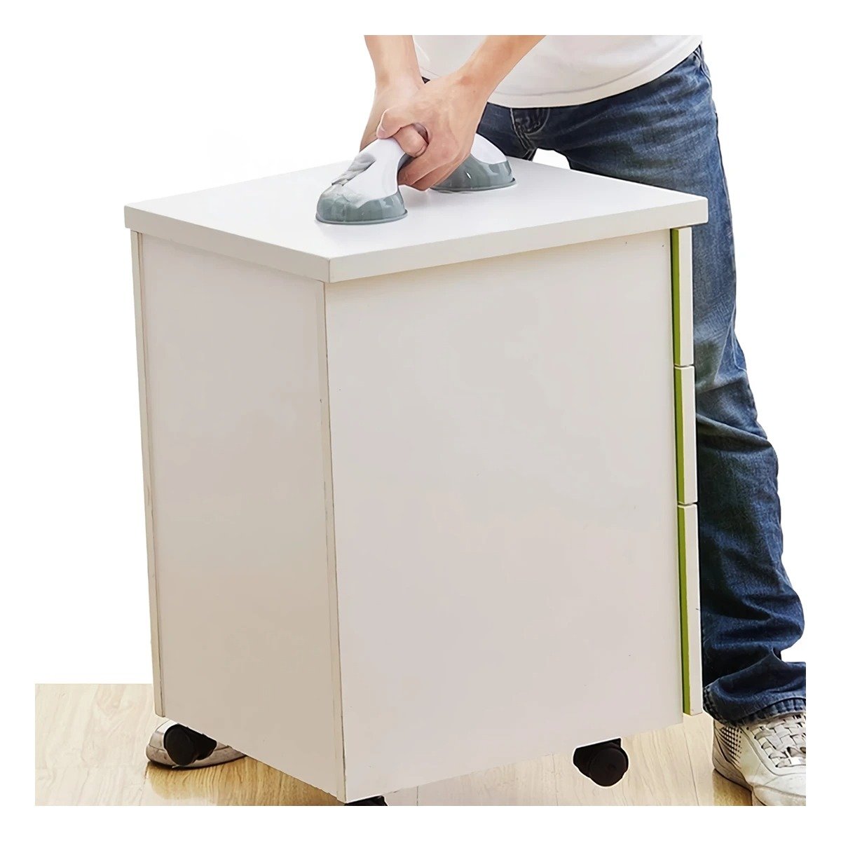 PACK6 SOPORTE DE SUJECION PARA BANO CON DISENO RESISTENTE EN COLOR BLANCO - 5