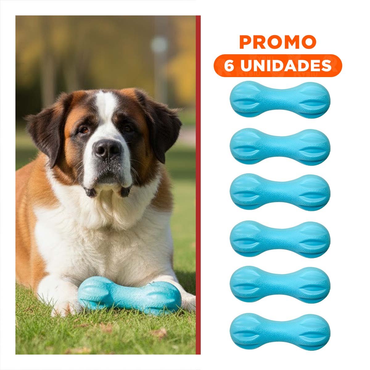 PACK6 COMPLEMENTO PARA MASCOTA MANCUERNA DE MINI RAYAS CELESTE SEGURO - 1