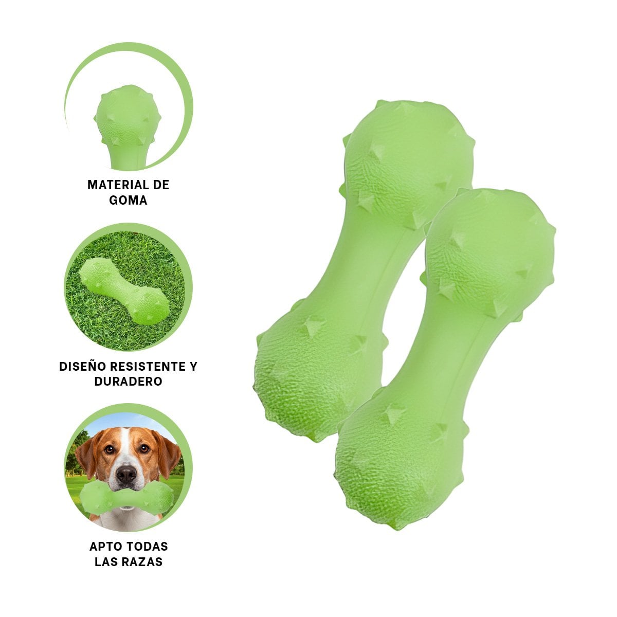 HERRAMIENTA MANCUERNA DE MINI RAYAS ROJO PARA MASCOTA ACTIVA Y+LIGAS REGALO - 3