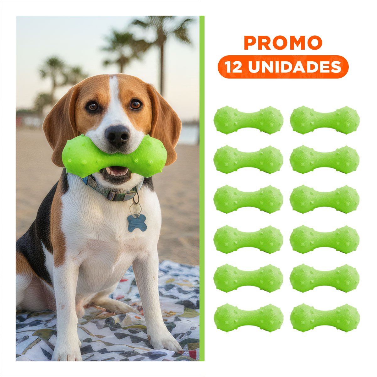 PACK12 ACCESORIO DURABLE MANCUERNA DE MINI RAYAS ROJO PARA PERRO Y+REGALO STICKER - 1