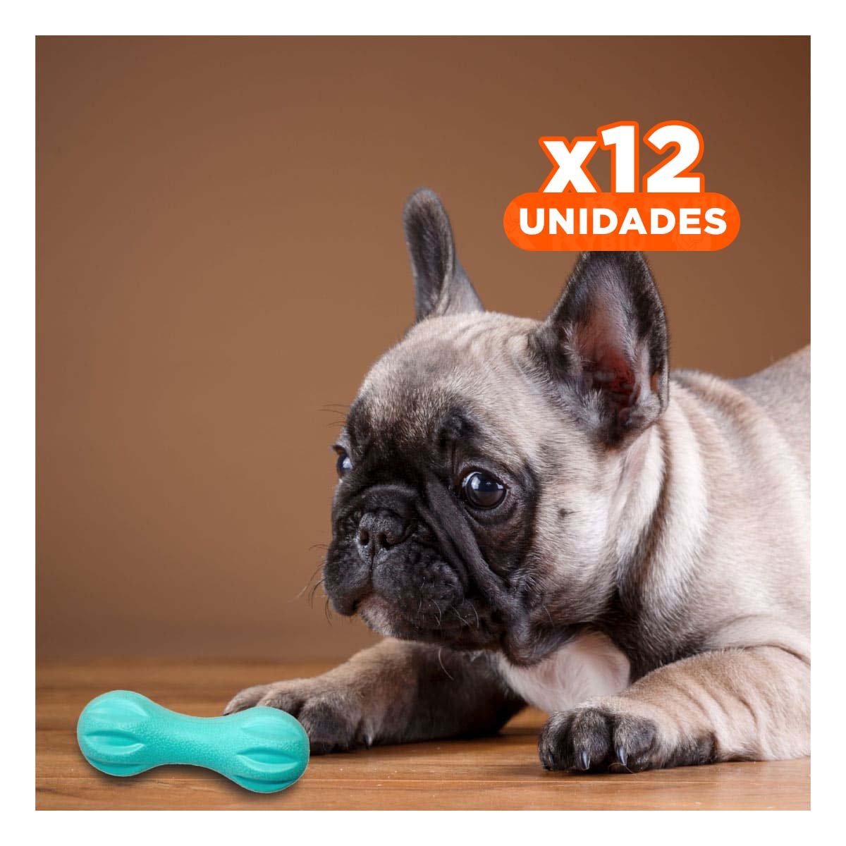 PACK12 PIEZA PARA PERRO MANCUERNA DE MINI RAYAS VERDE MENTA DURADERA - 1