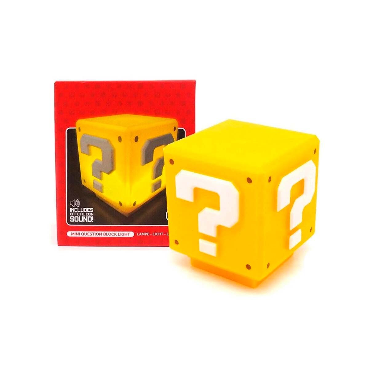 PACK6 CUBO LED CON SONIDO DECORATIVO AMARILLO EN PERSONAJE DE VIDEOJUEGO Y+REGALO STICKER - 2