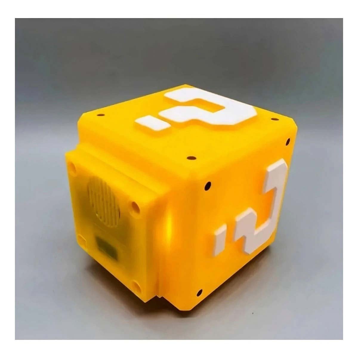 PACK12 CUBO LED AMARILLO CON SONIDO PARA GAMER DE PERSONAJE DE VIDEOJUEGO Y+REGALO STICKER - 5