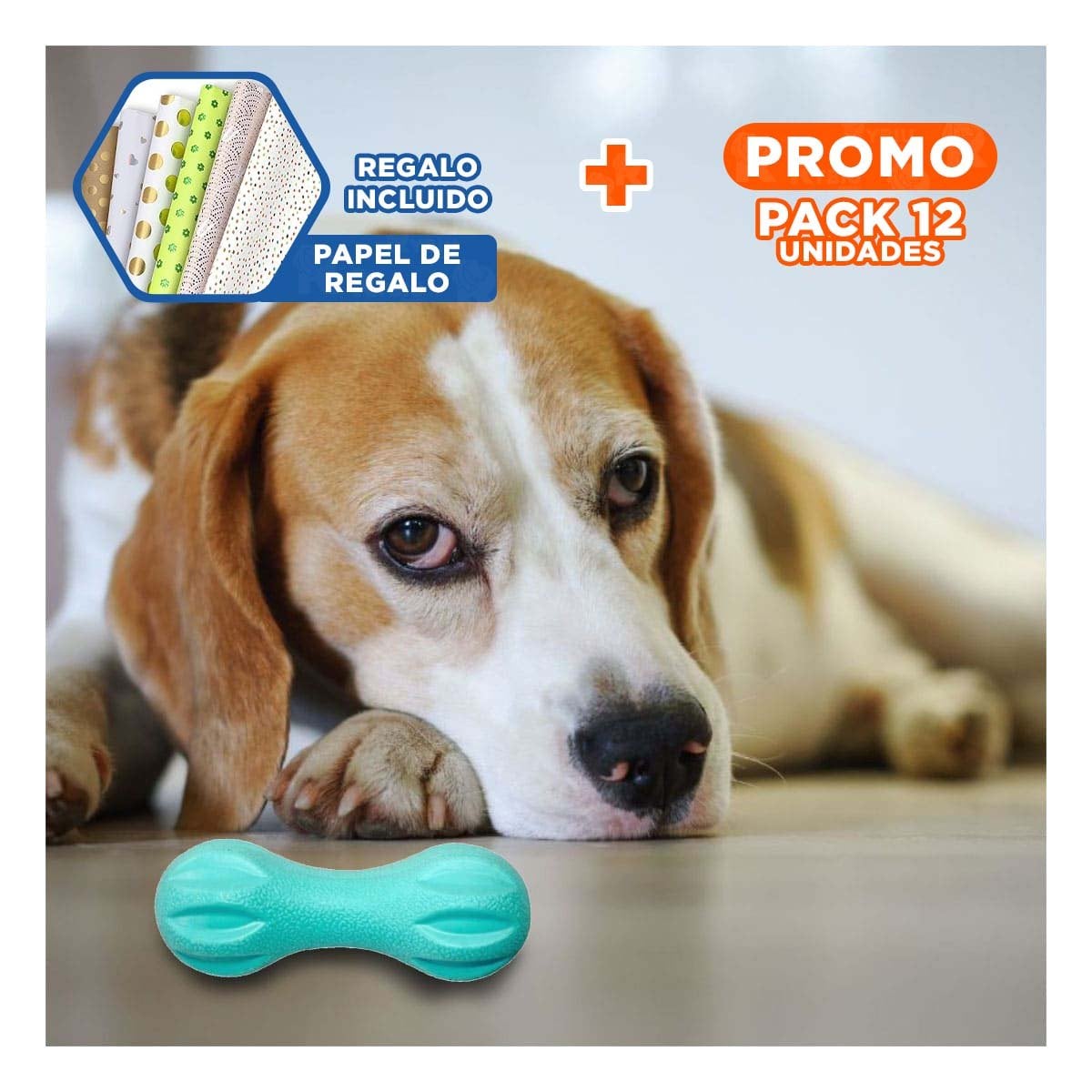 PACK12 OBJETO PARA MASCOTA MANCUERNA DE MINI RAYAS VERDE MENTA SEGURO Y+PAPEL REGALO - 1