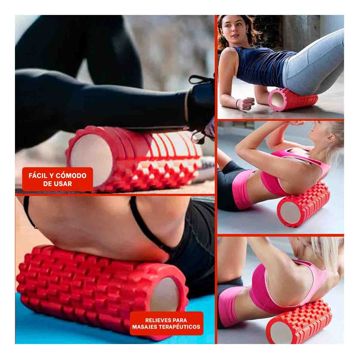PACK4 ELEMENTO PARA ENTRENAMIENTO EN CASA 33X15 CM ROJO Y+REGALO STICKER - 2