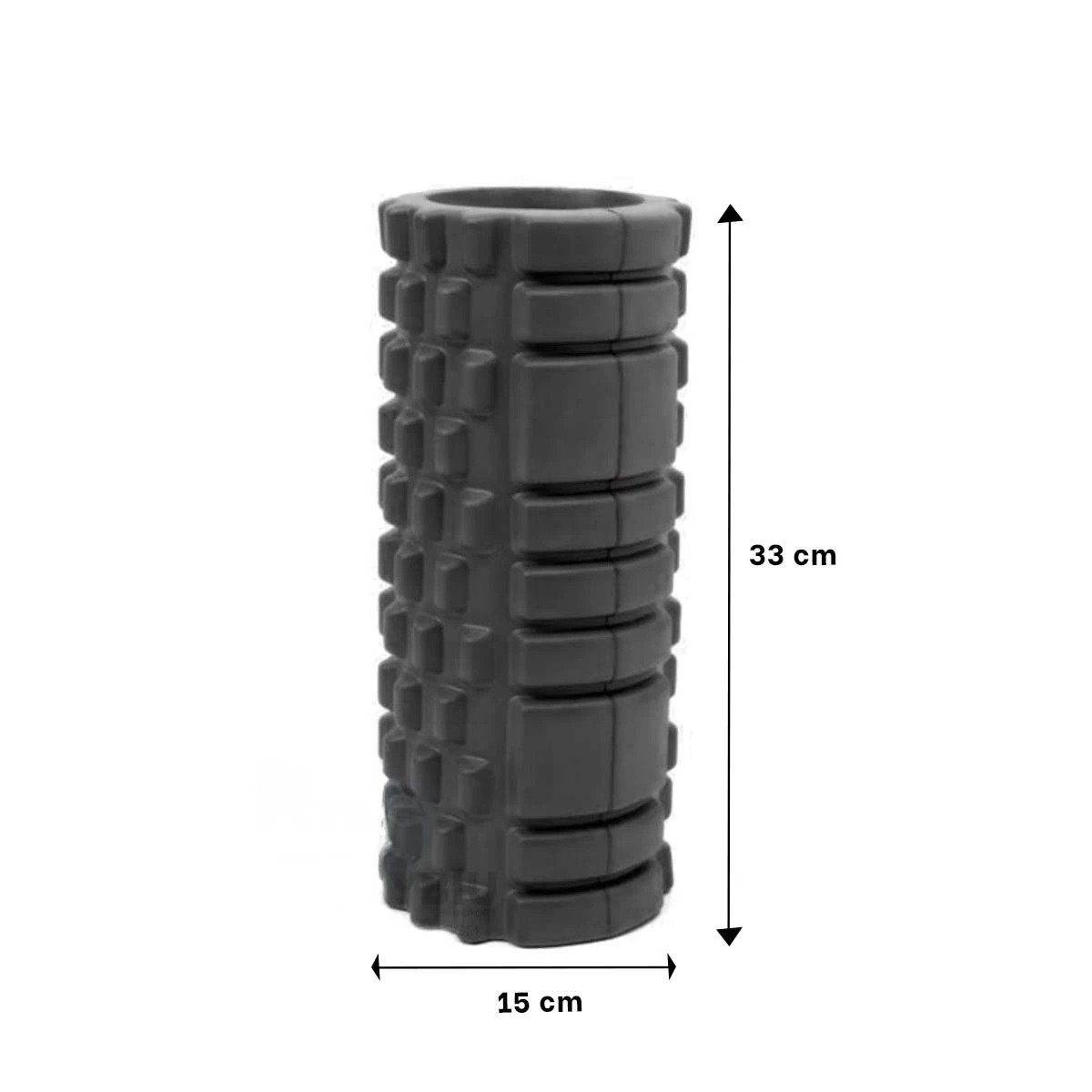 PACK4 MASAJEADOR COMPACTO PARA LLEVAR AL GIMNASIO 33X15 CM NEGRO - 4
