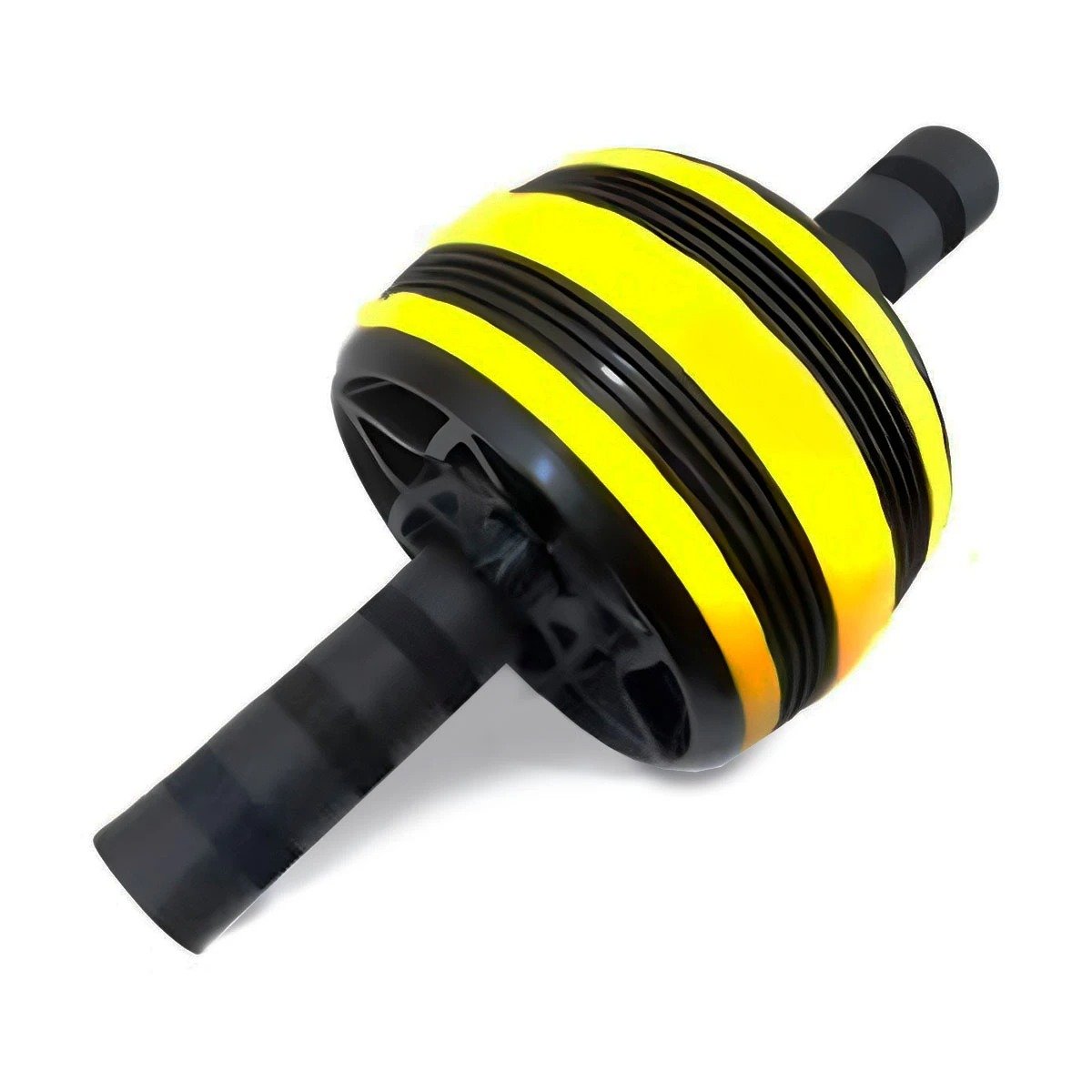 ANILLO RODANTE ABDOMINAL PORTATIL PARA CASA AMARILLO Y+LIGAS REGALO - 3