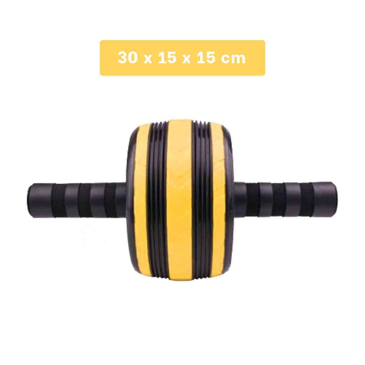 ANILLO RODANTE ABDOMINAL PORTATIL PARA CASA AMARILLO Y+LIGAS REGALO - 4