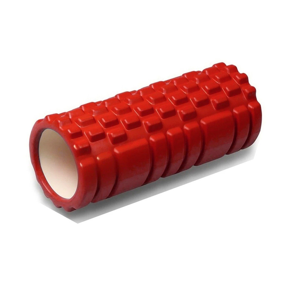 PACK4 FOAM ROLLER PARA RUTINAS DE BAJO IMPACTO 33X15 CM ROJO Y+PAPEL REGALO - 3