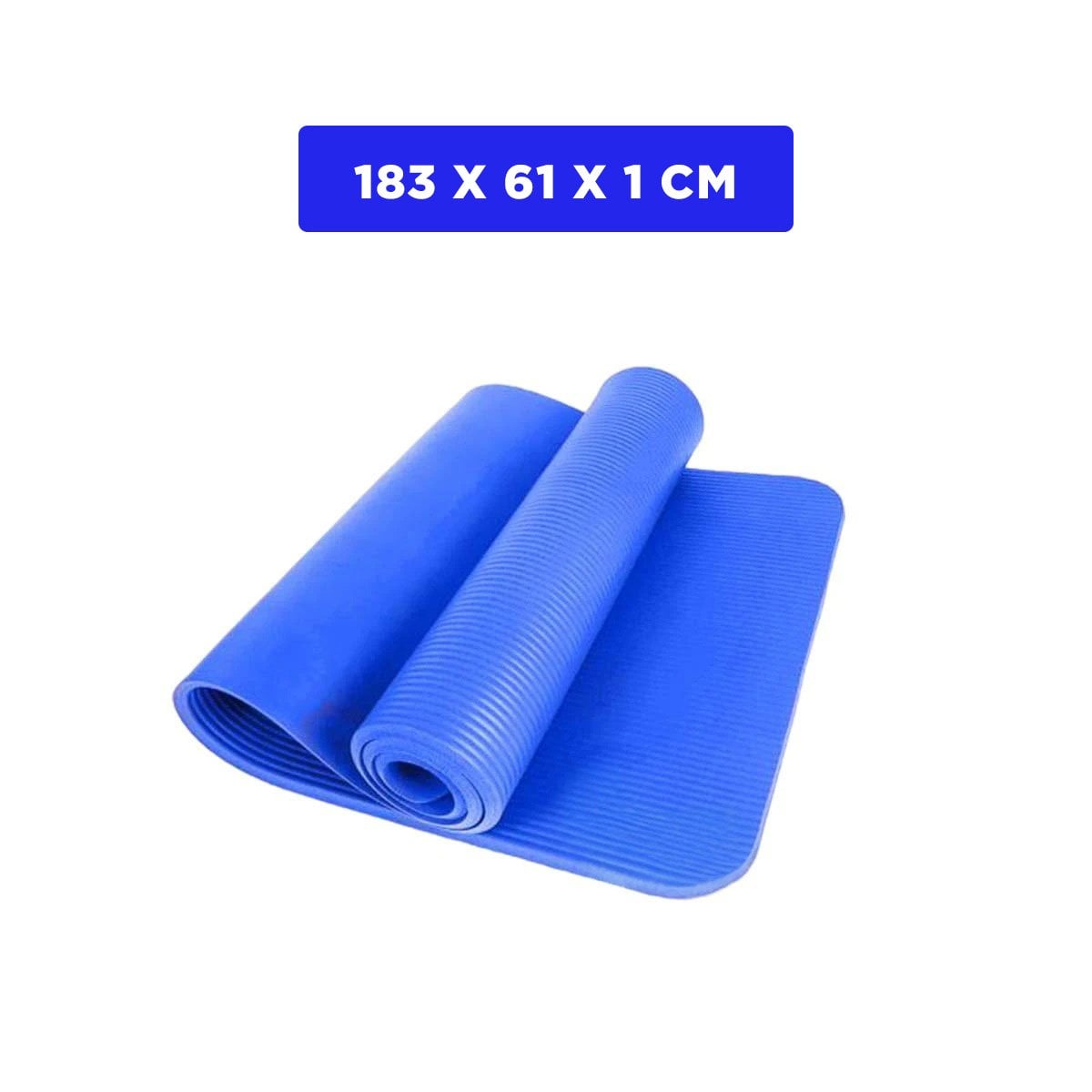 PACK4 MAT GRUESO 10MM DE GOMA EVA 61X183CM AZUL - 4