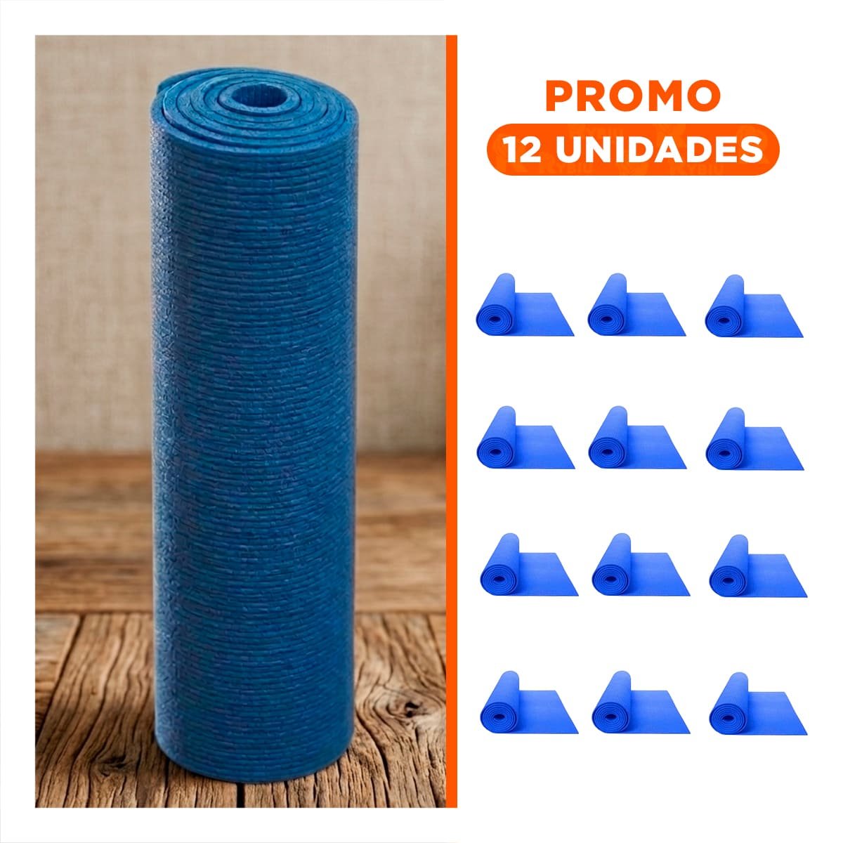 PACK12 ALFOMBRA LIGERA 10MM DE GOMA EVA 61X183CM Y+REGALO STICKER - 1