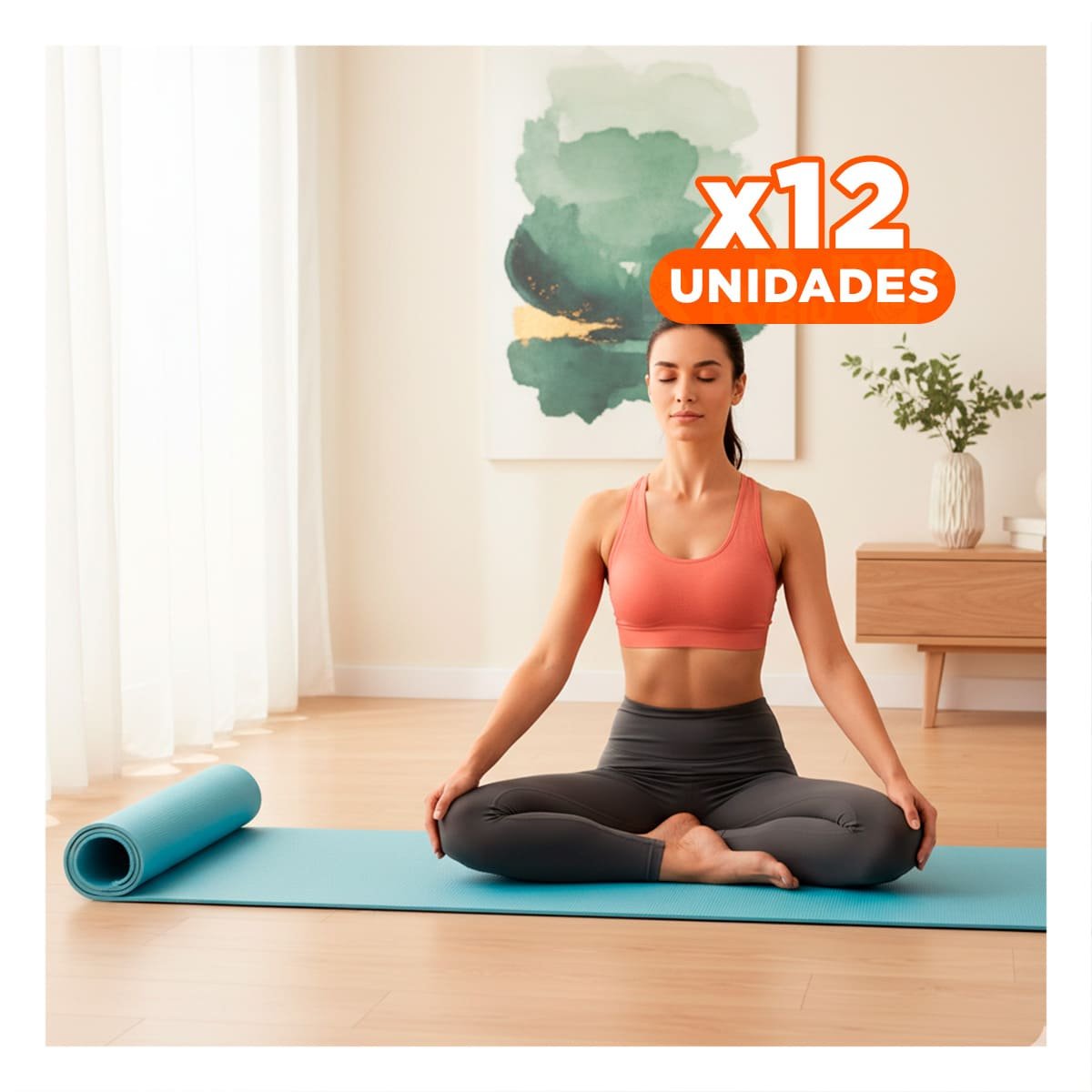 PACK12 COLCHONETA LIGERA 10MM DE GOMA EVA 61X183CM - 1