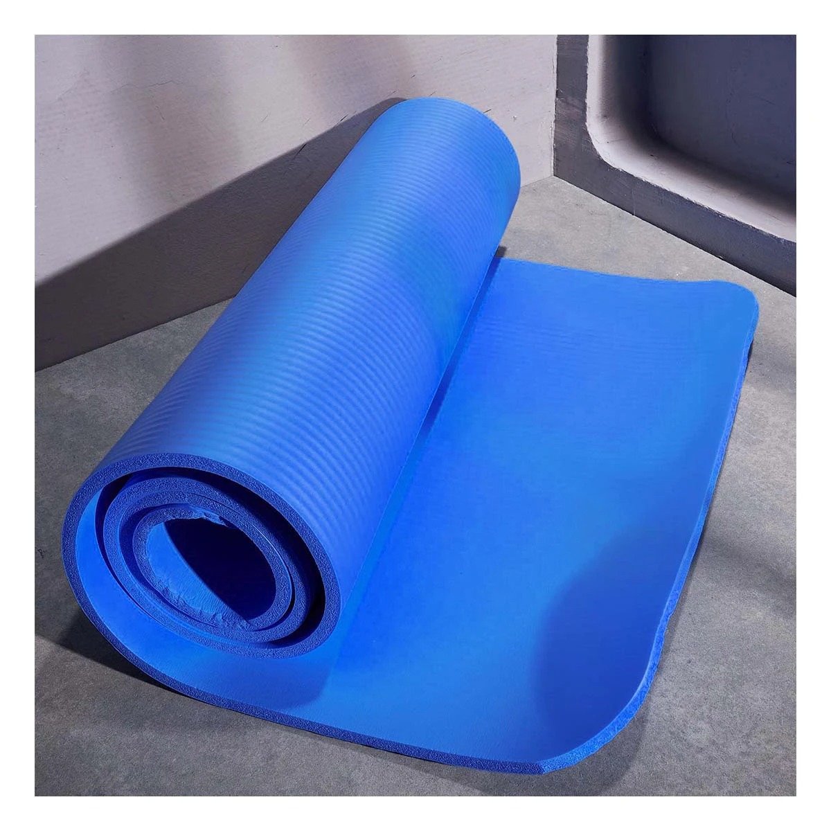 PACK2 TAPETE ANTIDESLIZANTE 10MM DE GOMA EVA 61X183CM AZUL - 5