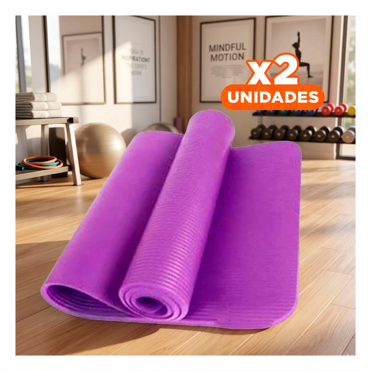 PACK2 LAMMINA FLEXIBLE PARA TRABAJO DE CORE EN SALA 8MM LILA Y+REGALO STICKER - 1