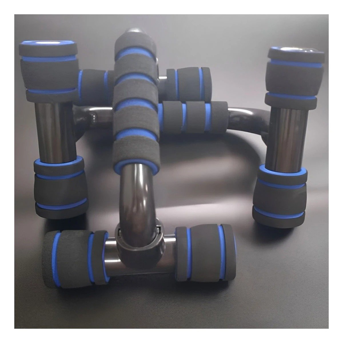 PLATAFORMA PUSH UP ESTABLE PARA TONIFICAR PECHO Y BRAZOS FORMA C NEGRO Y+LIGAS REGALO - 2