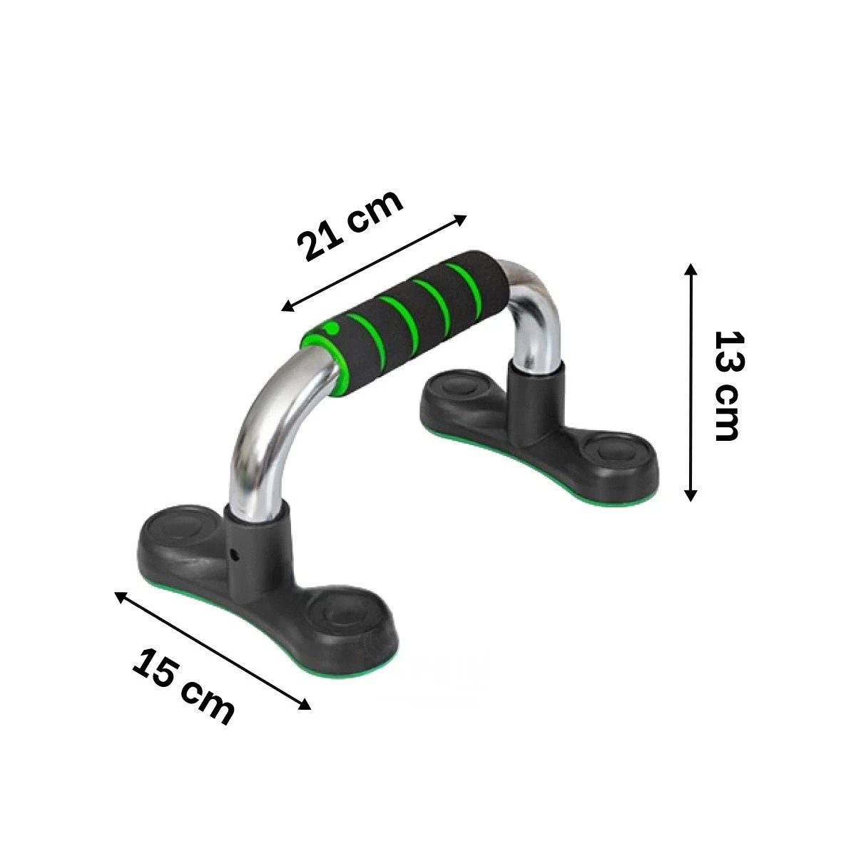 PACK4 ESTRUCTURA DE MUSCULACION PUSH UP ESTABLE Y PRACTICA VERDE NEUTRO - 4