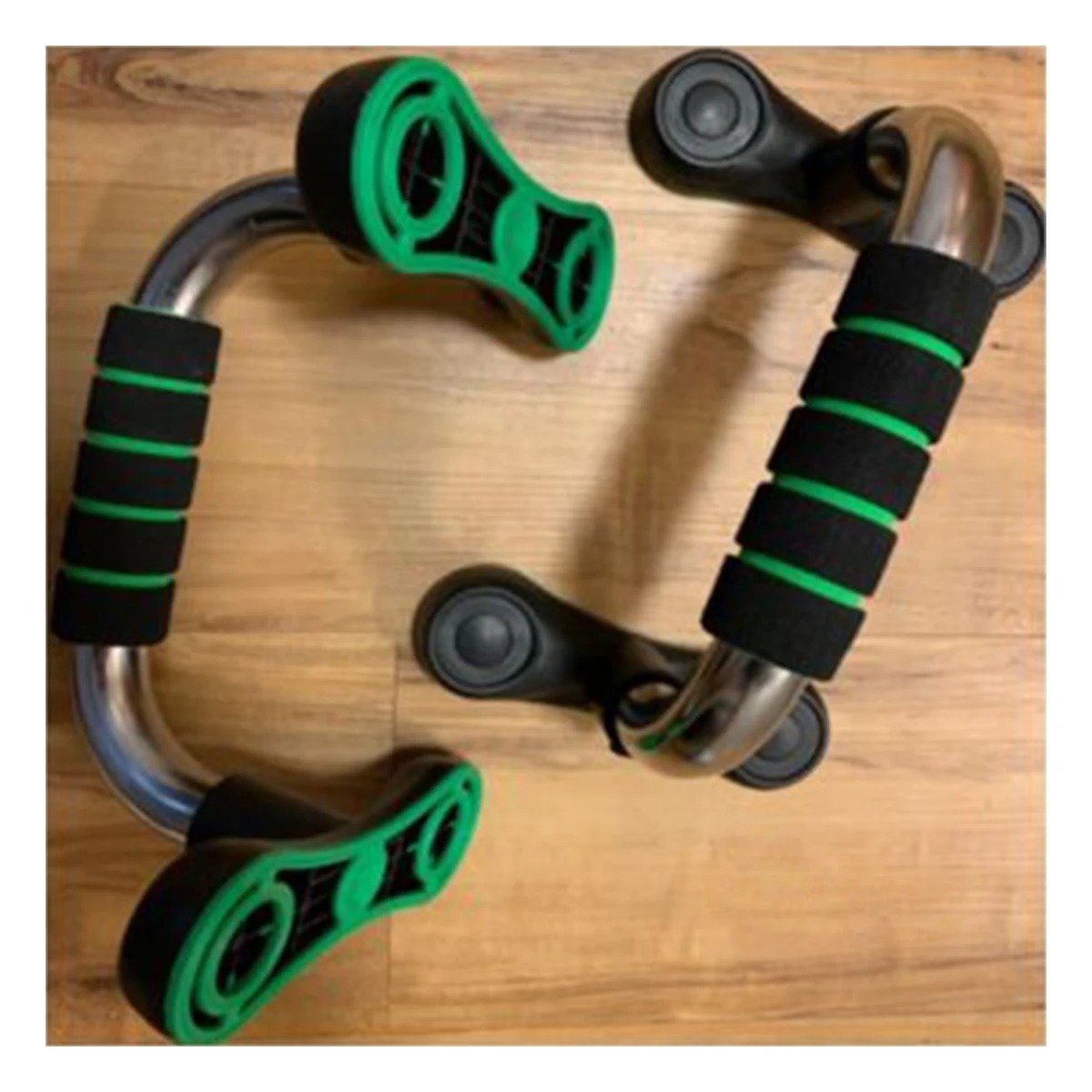 PACK4 ESTRUCTURA DE MUSCULACION PUSH UP ESTABLE Y PRACTICA VERDE NEUTRO - 5