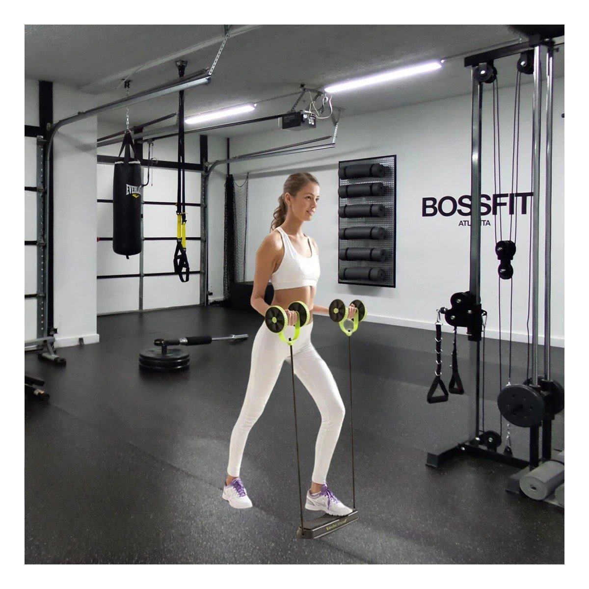 PACK2 RUEDA PORTATIL PARA CORE Y PLANCHAS CON RESISTENCIA VERDE - 5