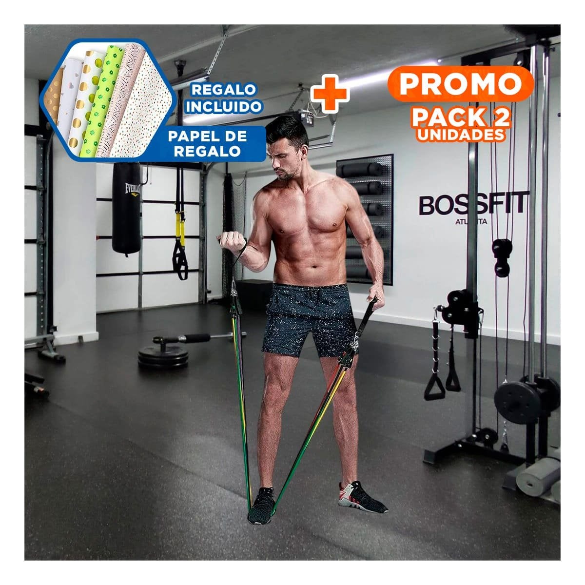 PACK2 LIGAS QUE MEJORAN FLEXIBILIDAD EQUILIBRIO Y MOVILIDAD YOGA Y+PAPEL REGALO - 1