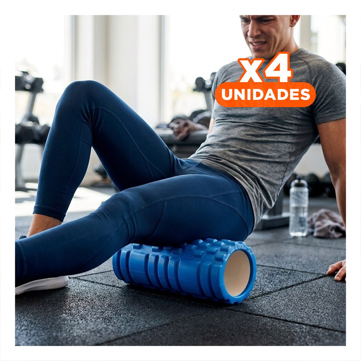 PACK4 ENTRENADOR MUSCULAR PARA ENTRENAMIENTO DIARIO 33X15CM AZUL - 1