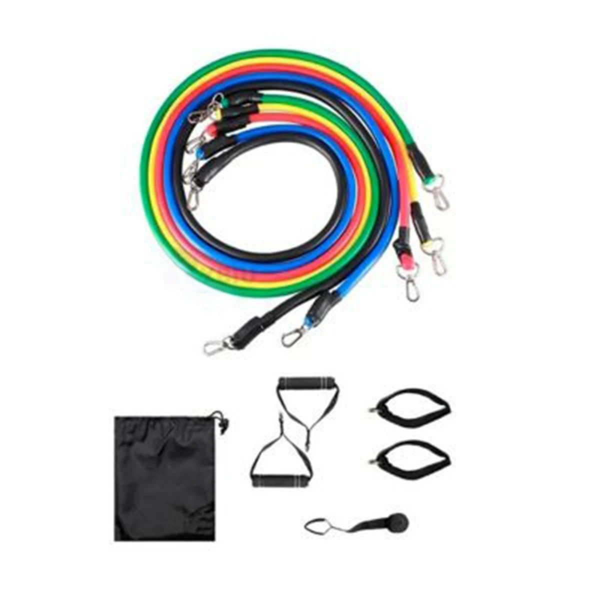 PACK12 CUERDAS PARA CORE BRAZOS Y PIERNAS EN RUTINA YOGA Y+REGALO STICKER - 2