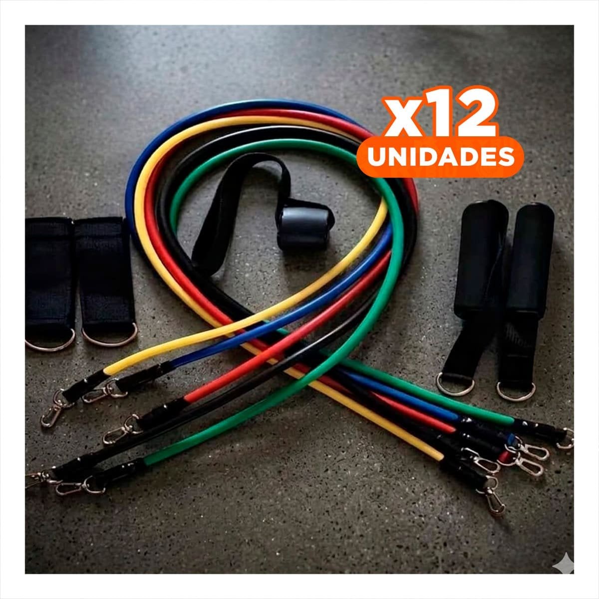 PACK12 TIRAS QUE FACILITAN MOVIMIENTOS LENTOS Y CONTROLADOS YOGA - 1