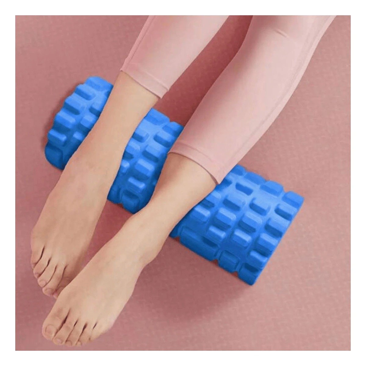 PACK12 FITNESS ROLLER PARA MEJORAR RENDIMIENTO Y RECUPERACION 33X15CM AZUL - 3