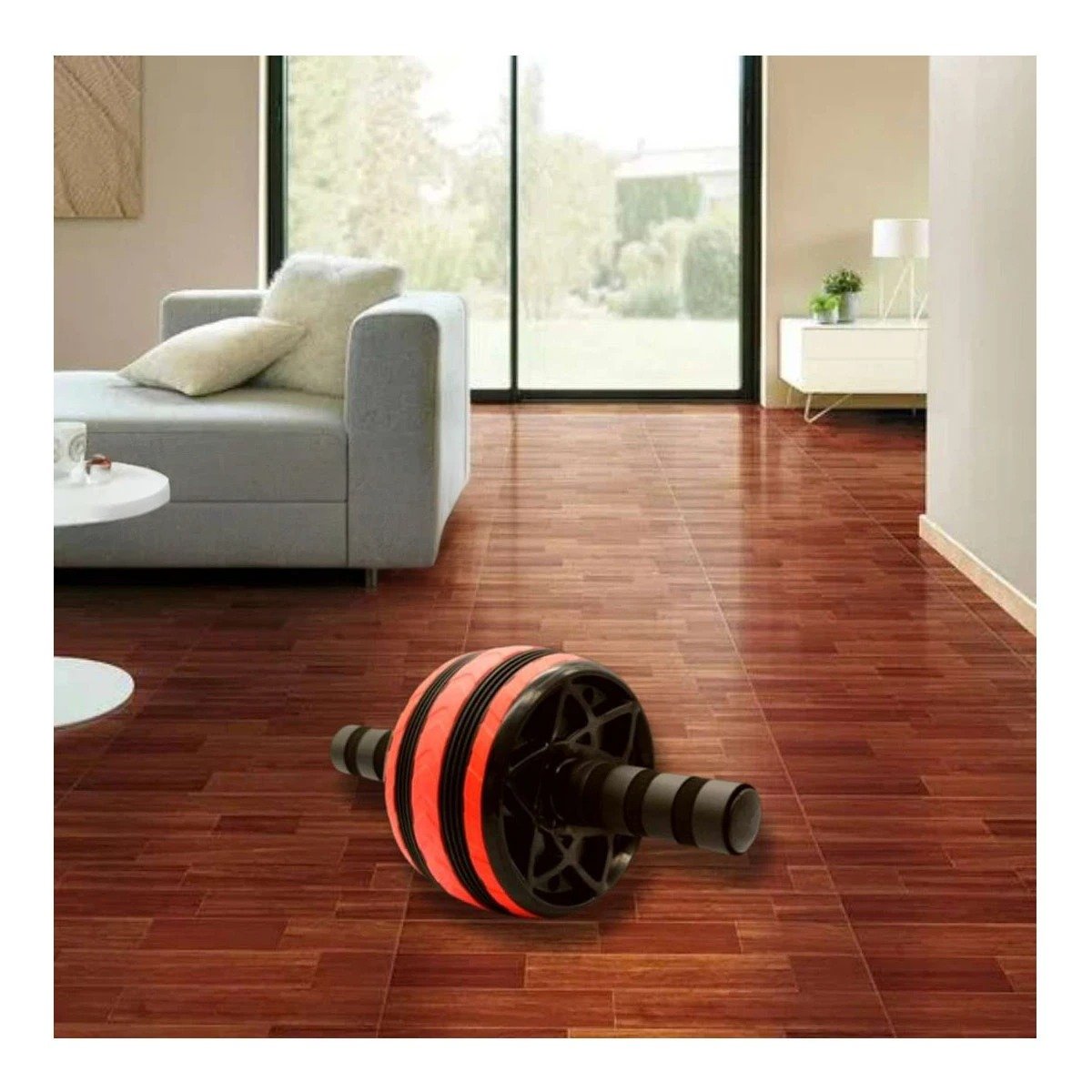 PACK2 ARO PARA RUTINA COMPLETA DE CORE, ABDOMEN Y BRAZOS ROJO - 2