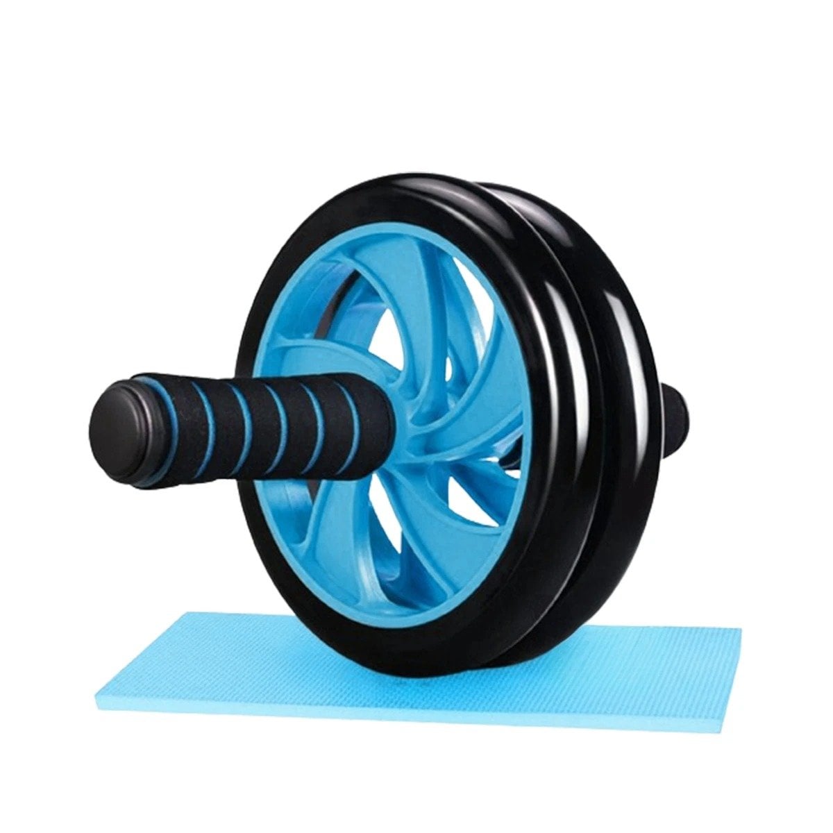 PACK2 ACCESORIO DE ENTRENAMIENTO PARA ABDOMEN EN CASA CELESTE Y+REGALO STICKER - 2