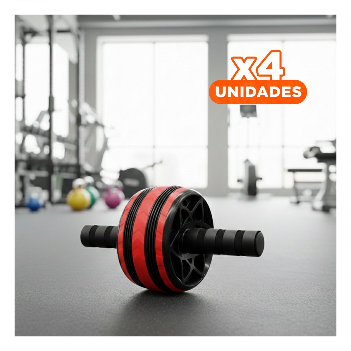 PACK4 ARO PARA TONIFICAR MUSCULOS, CORE Y ABDOMEN EN CASA ROJO - 1