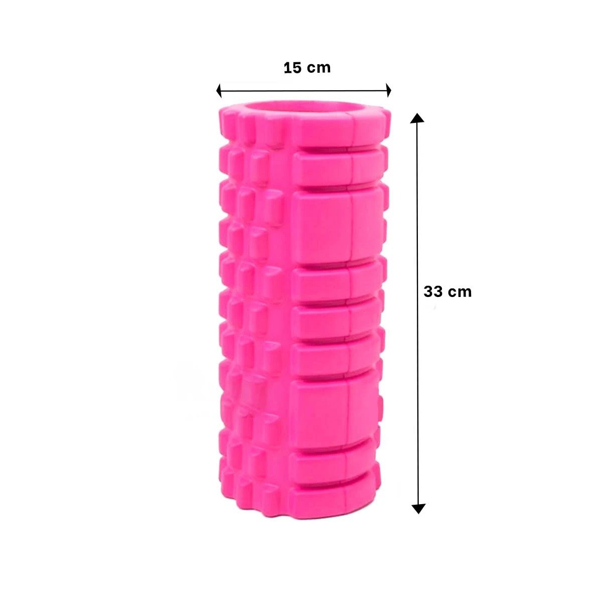 PACK2 ENTRENADOR MUSCULAR PARA RECUPERACION Y ESTIRAMIENTOS 33X15CM FUCSIA Y+PAPEL REGALO - 4