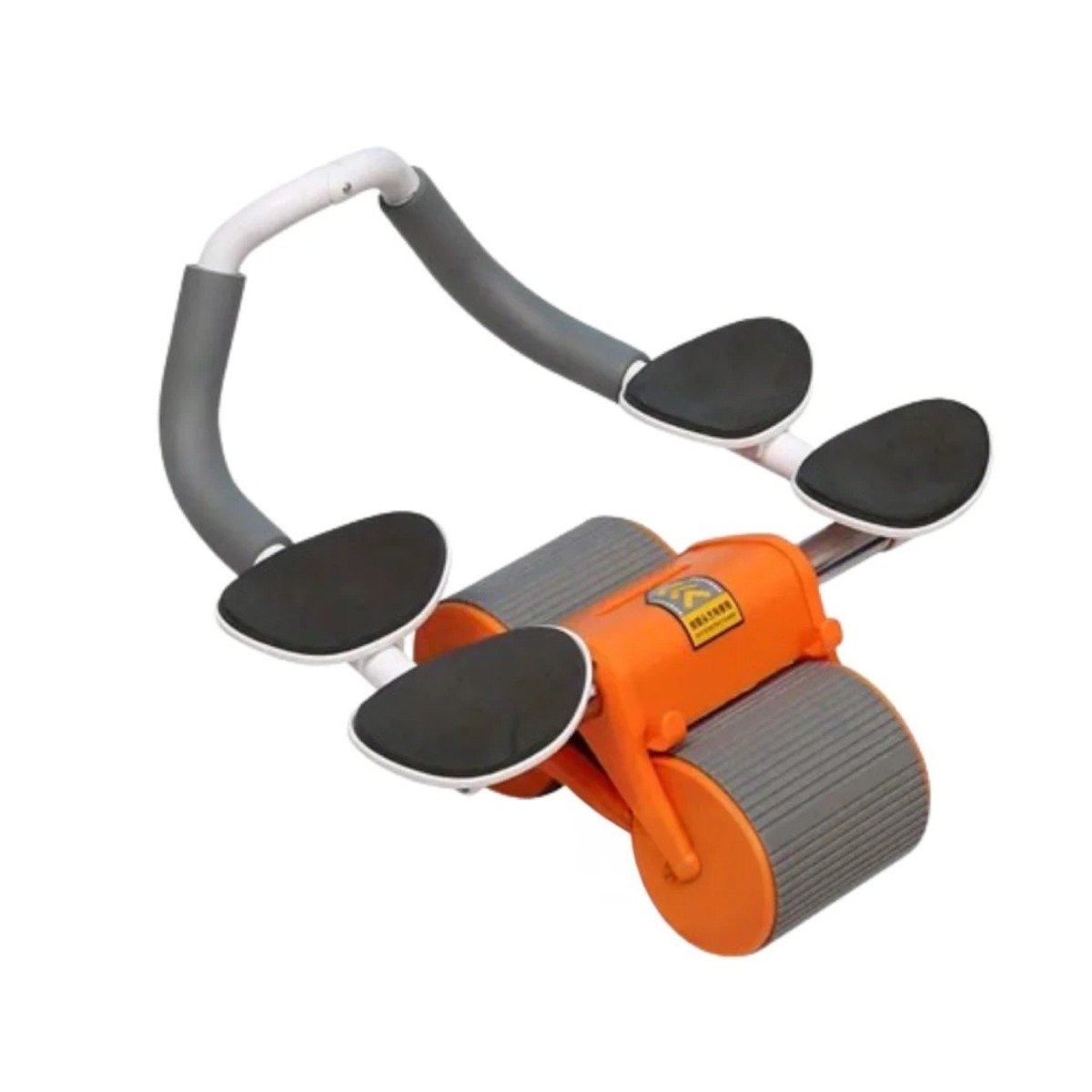 PACK2 RUEDA ABDOMINAL 2 EN 1 CON CONTADOR ANALOGICO Y BASE ESTABLE NARANJA Y+REGALO STICKER - 2