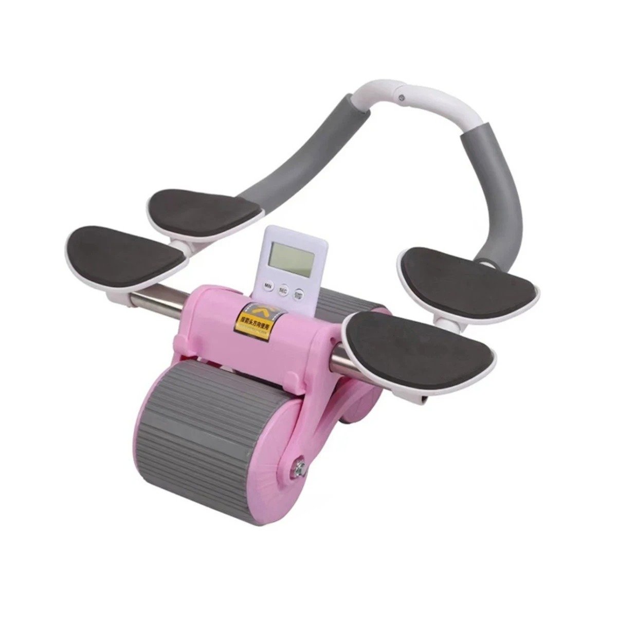PACK2 AB WHEEL 2 EN 1 CON TABLERO ANALOGICO PARA ENTRENAMIENTO INTENSO ROSADO Y+REGALO STICKER - 2
