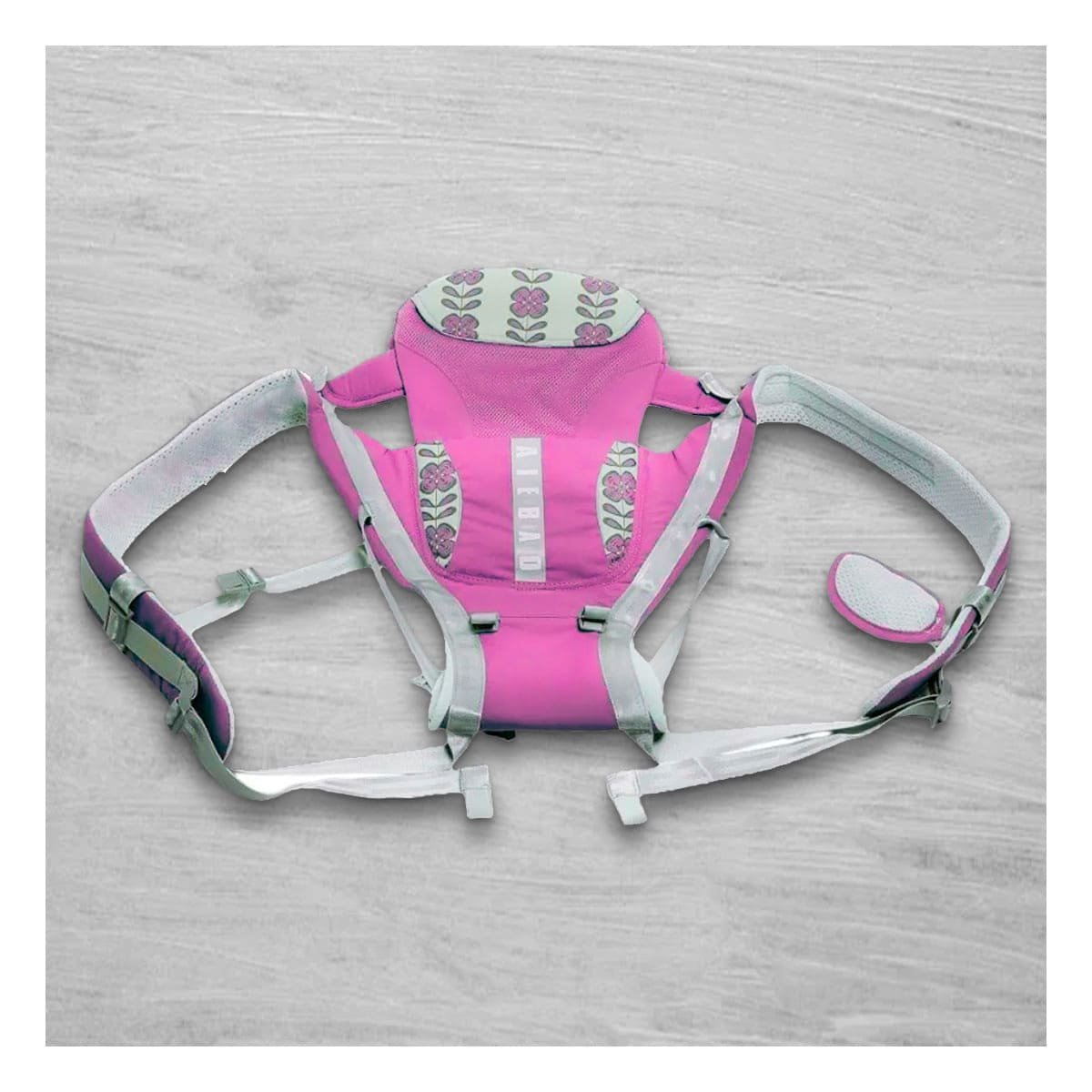 PACK2 PORTABEBE DE PASEO 3 EN 1 ROSADO ERGONOMICO CON DISEÑO FUNCIONAL - 5