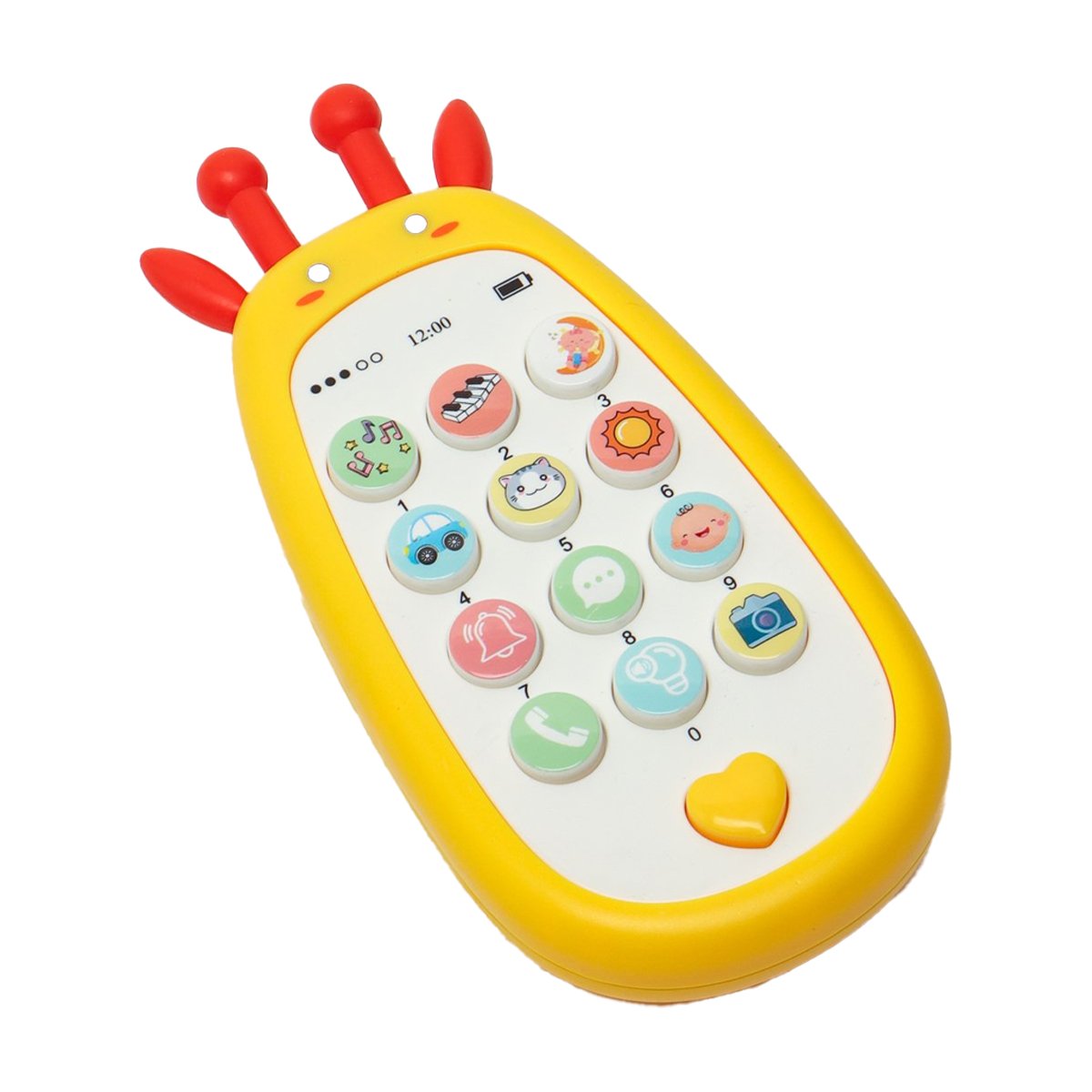 MOVIL INTERACTIVO GIRAFA BILINGUE AMARILLO MUSICAL DINAMICO Y+LIGAS REGALO - 3