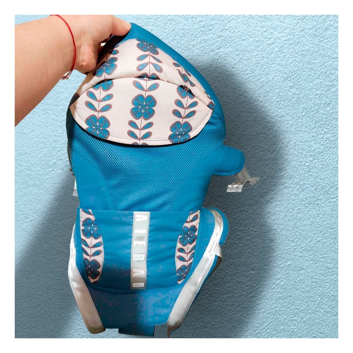 PACK2 MOCHILA AJUSTABLE 3 EN 1 AZUL ERGONOMICA PARA MOVIMIENTO NATURAL - 5