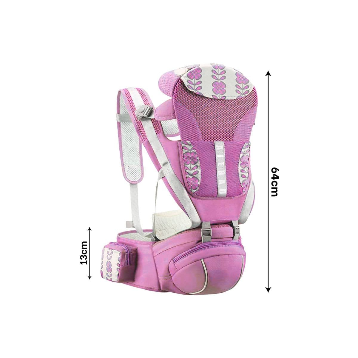 MOCHILA FRONTAL 3 EN 1 ROSADO VERSATIL PARA SALIDAS PROLONGADAS Y+PAPEL REGALO - 4