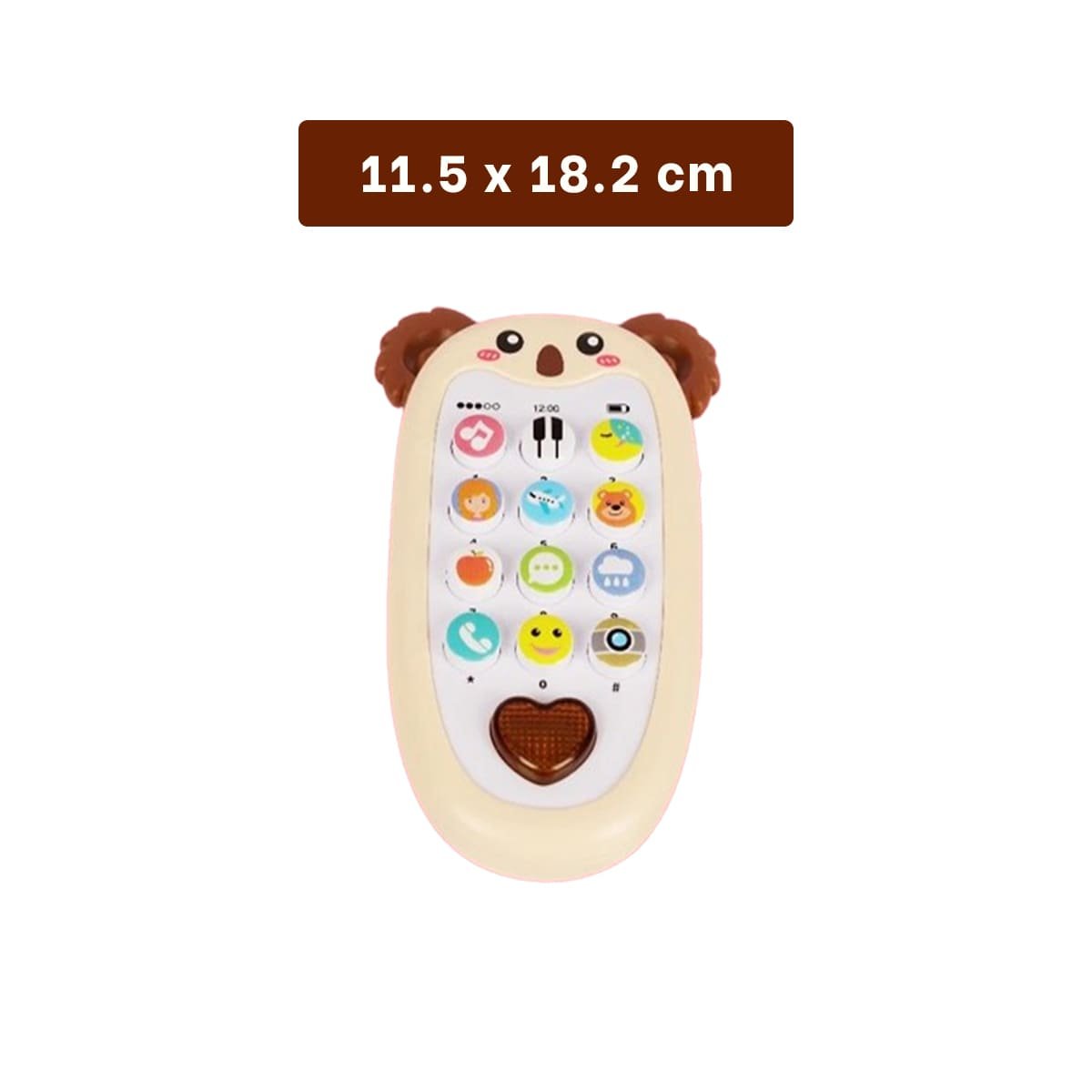 PACK2 SMARTPHONE EDUCATIVO KOALA MARRON BILINGUE DIDACTICO Y+REGALO STICKER - 4